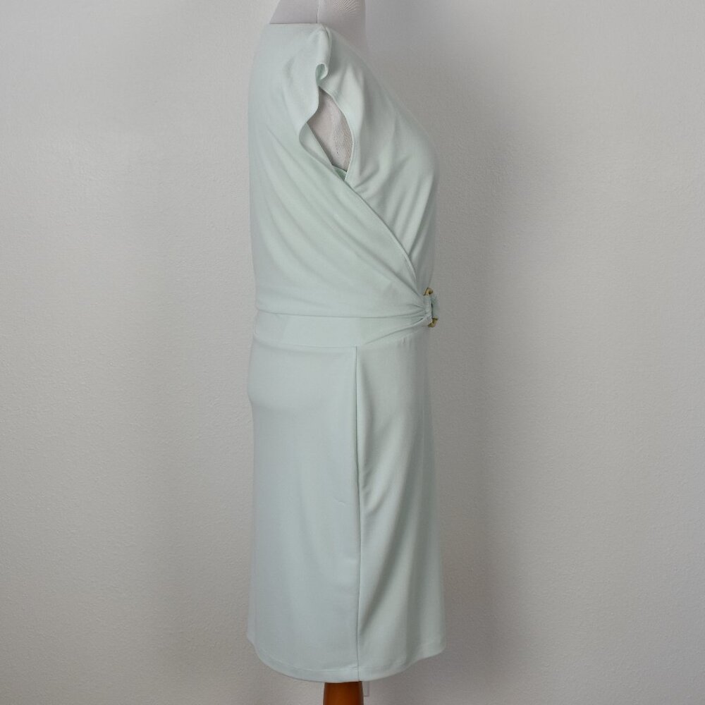 Calvin Klein Wrap Style Dress Mint - 12 - Picture 8 of 10